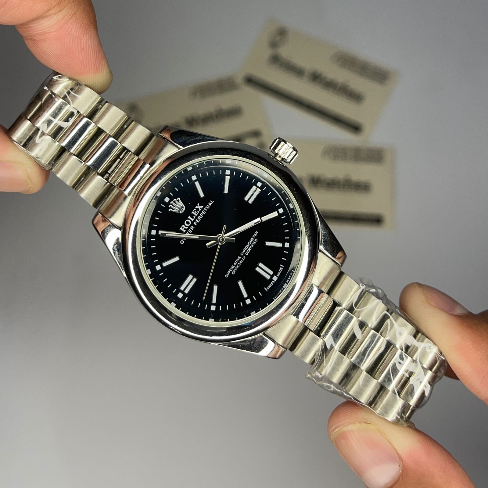 Luxury Black Dial Rolex-Elite Class