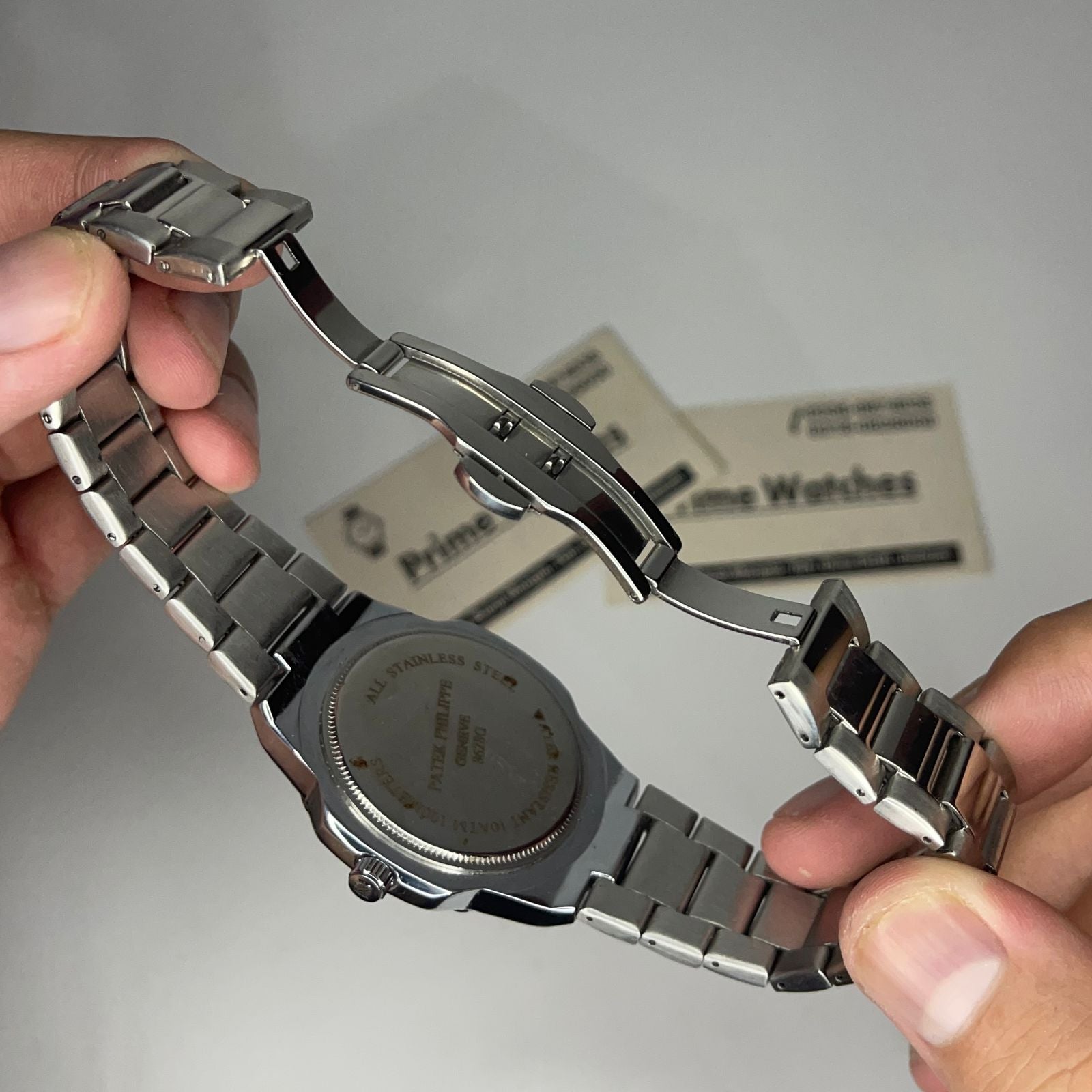 PATEK PHILIPPE Watch 5711 Silver with white