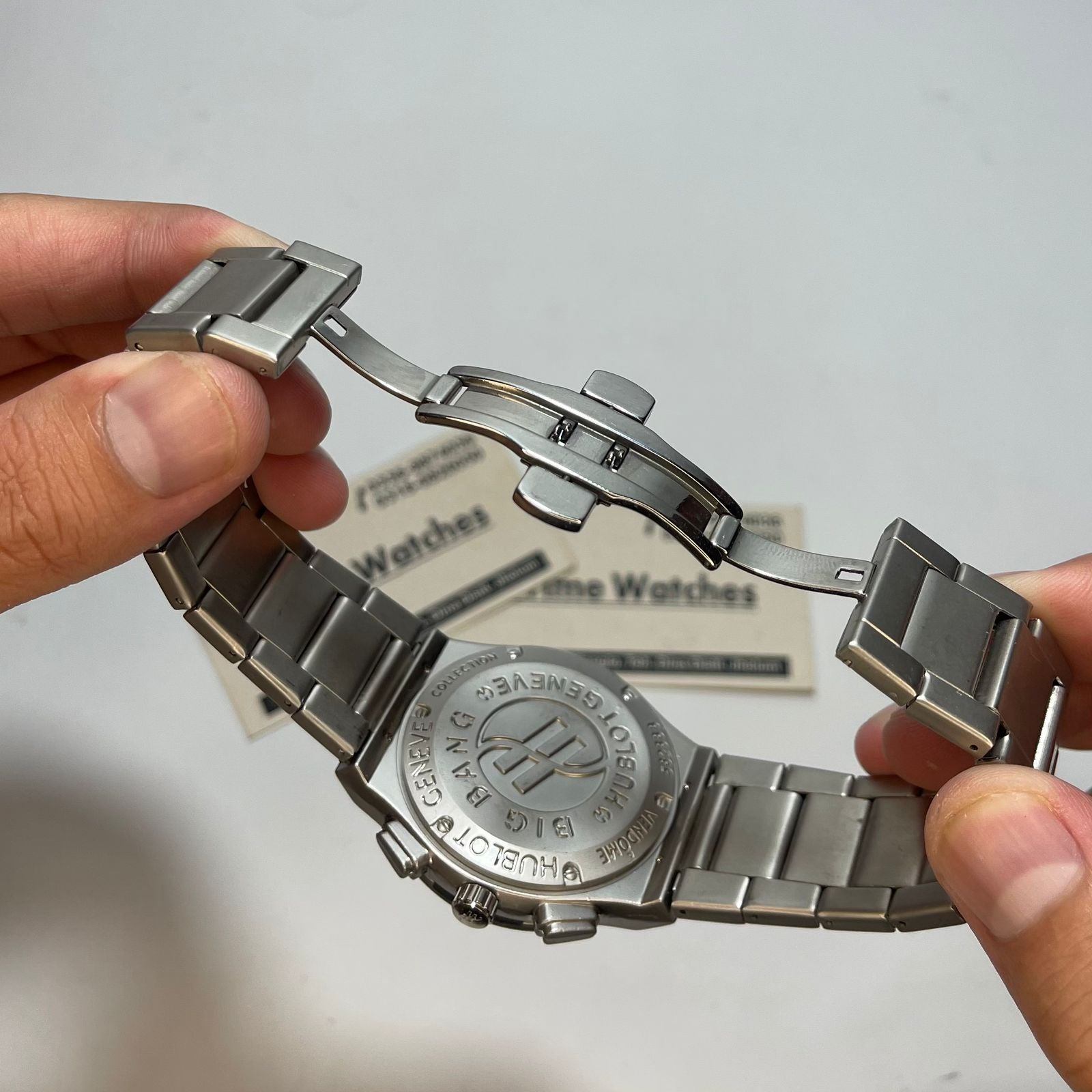 Hublot Green Dial Heavy Weight Watch