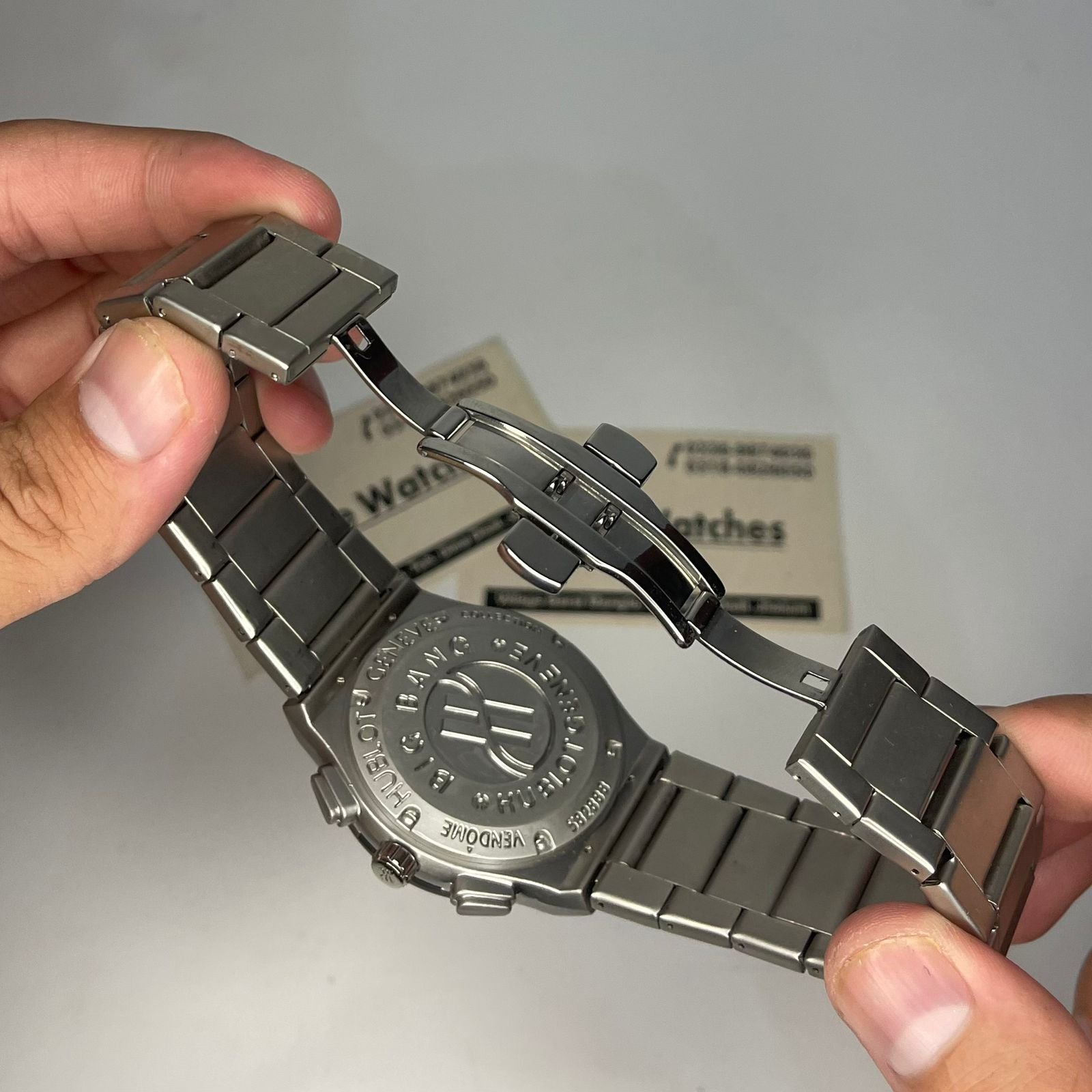 Hublot Brown Dial Heavy Weight